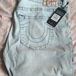True Religion Light Wash Denim Jeans